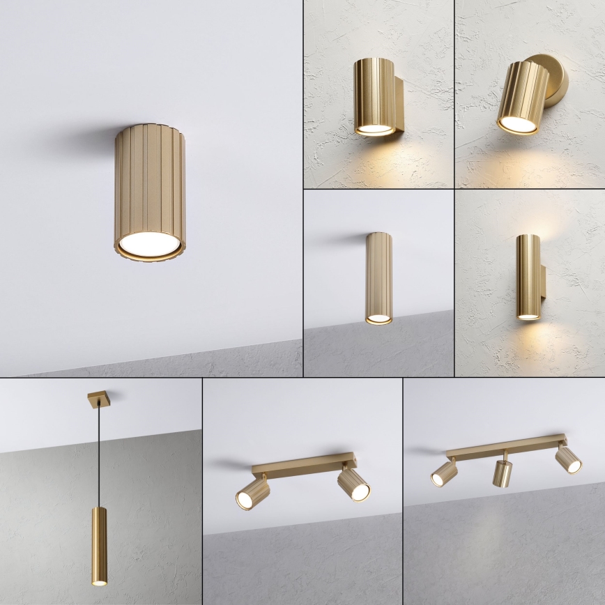 Brilagi - Foco CRISPINA 1xGU10/10W/230V 10 cm dorado