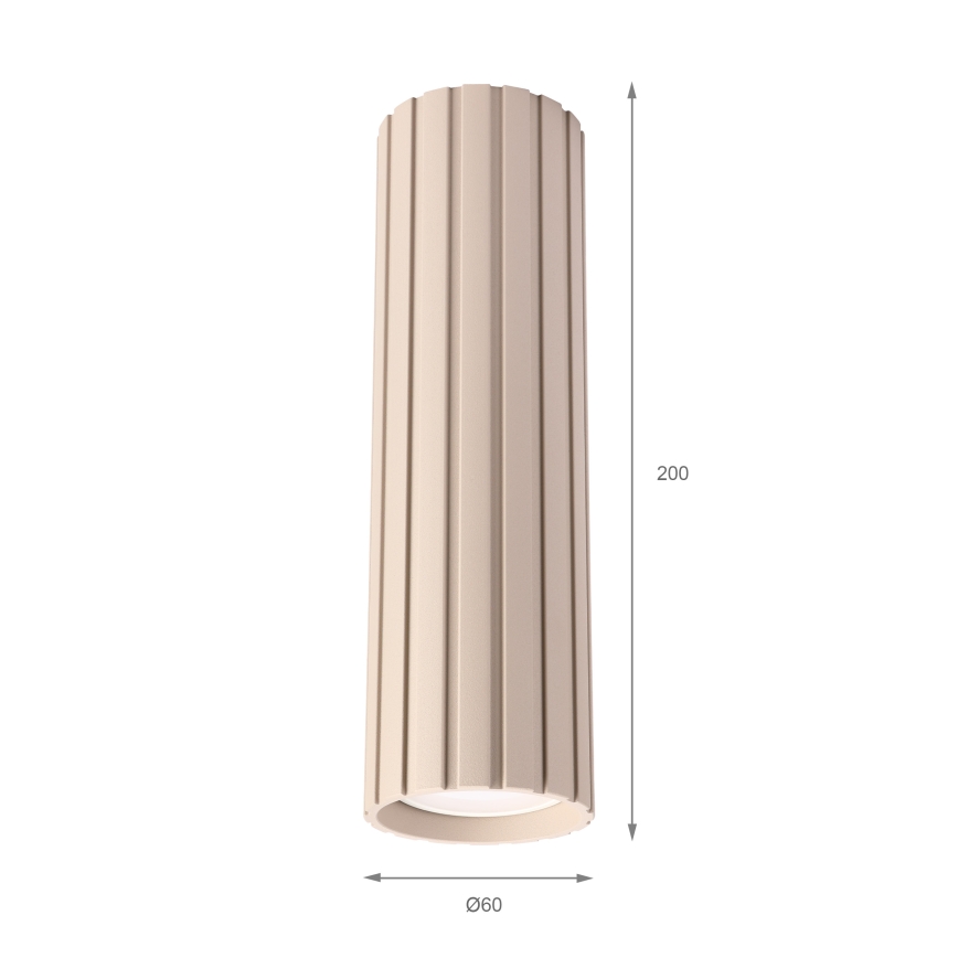 Brilagi - Foco CRISPINA 1xGU10/10W/230V 20 cm beige