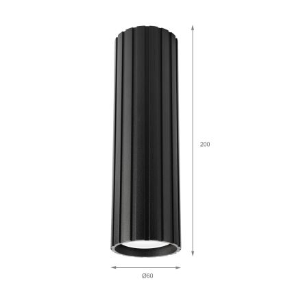 Brilagi - Foco CRISPINA 1xGU10/10W/230V 20 cm negro