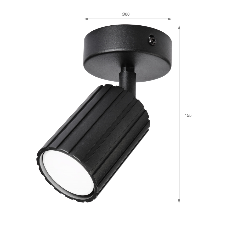 Brilagi - Foco CRISPINA 1xGU10/10W/230V negro