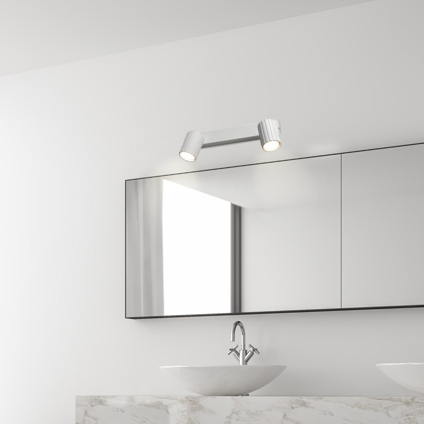 Brilagi - Foco CRISPINA 2xGU10/10W/230V blanco