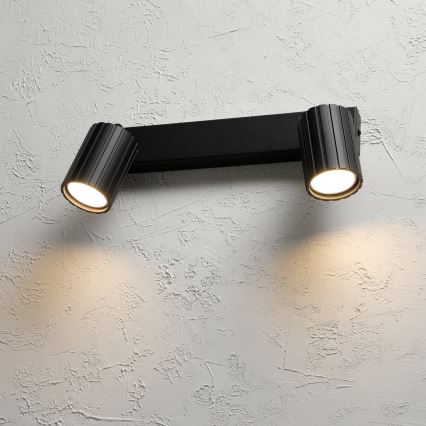 Brilagi - Foco CRISPINA 2xGU10/10W/230V negro