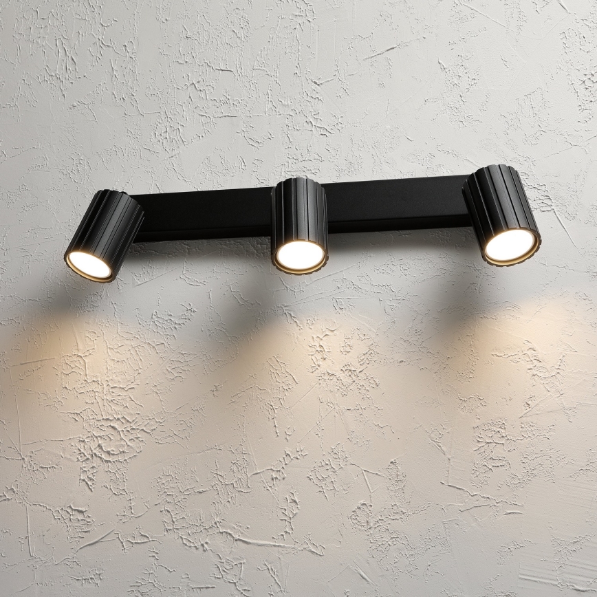 Brilagi - Foco CRISPINA 3xGU10/10W/230V negro