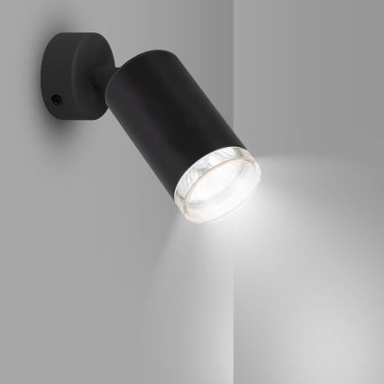 Brilagi - Foco de baño SELE 1xGU10/30W/230V IP44 negro