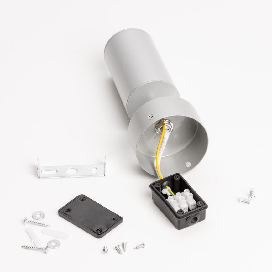 Brilagi - Foco de baño SELE 1xGU10/30W/230V IP44 plata