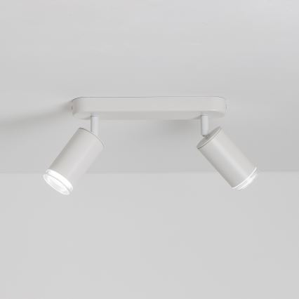 Brilagi - Foco de baño SELE 2xGU10/30W/230V IP44 blanco