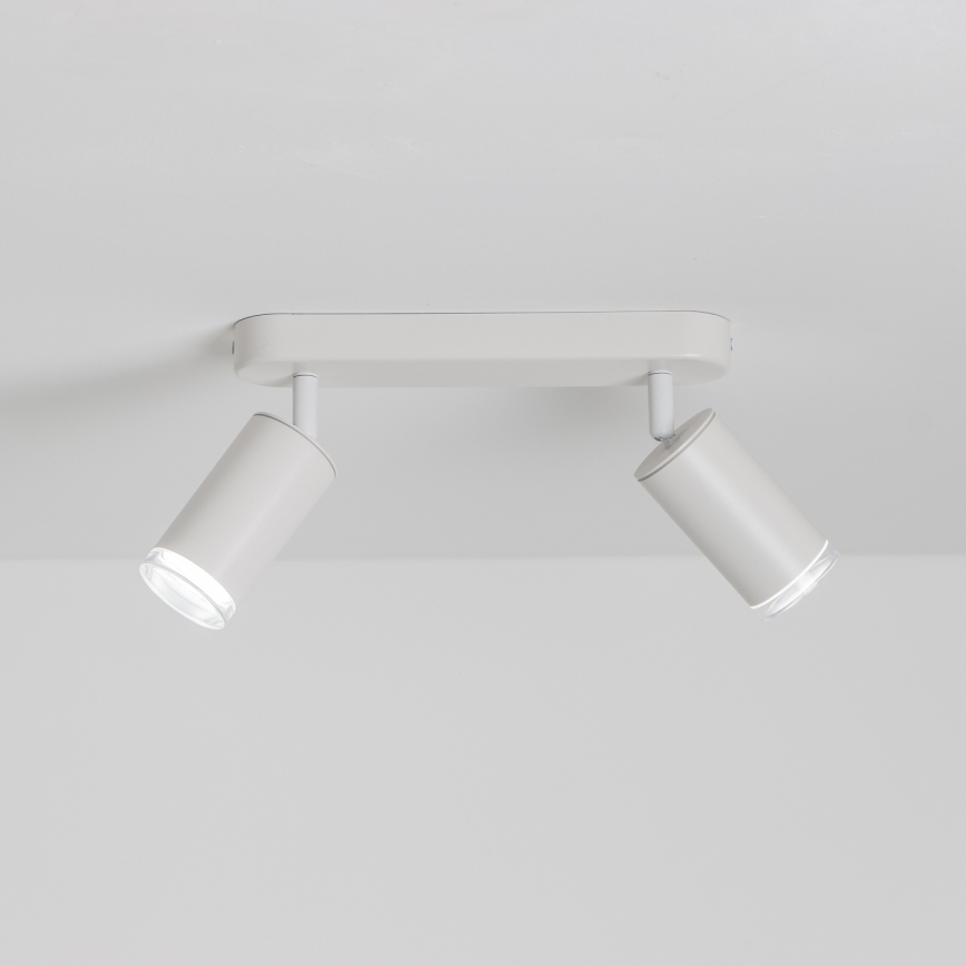 Brilagi - Foco de baño SELE 2xGU10/30W/230V IP44 blanco
