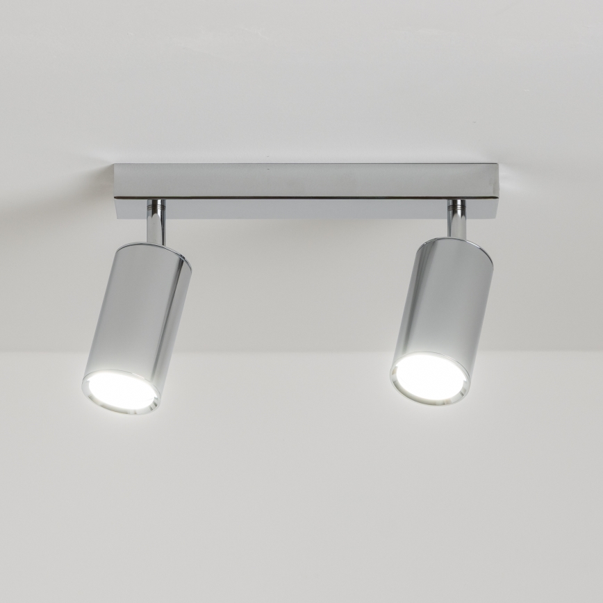 Brilagi - Foco de baño SELE 2xGU10/30W/230V IP44 cromo brillante