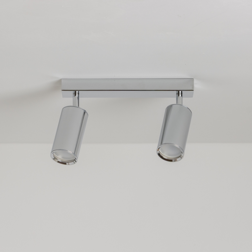 Brilagi - Foco de baño SELE 2xGU10/30W/230V IP44 cromo brillante