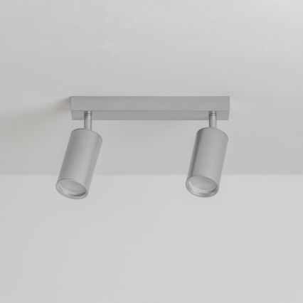 Brilagi - Foco de baño SELE 2xGU10/30W/230V IP44 plata