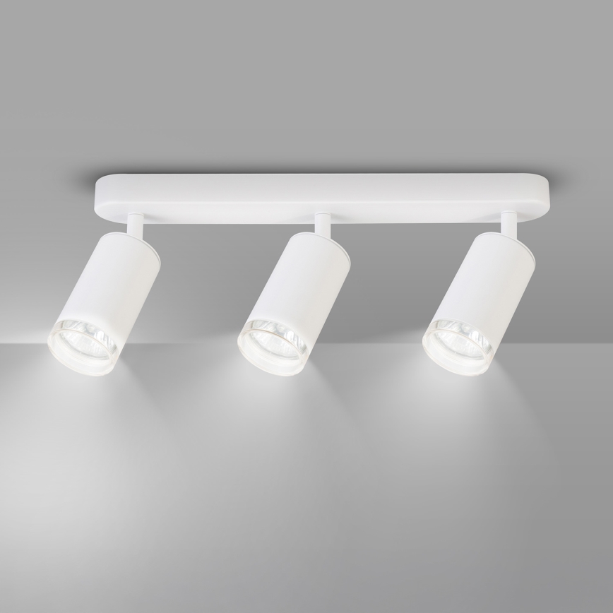 Brilagi - Foco de baño SELE 3xGU10/30W/230V IP44 blanco