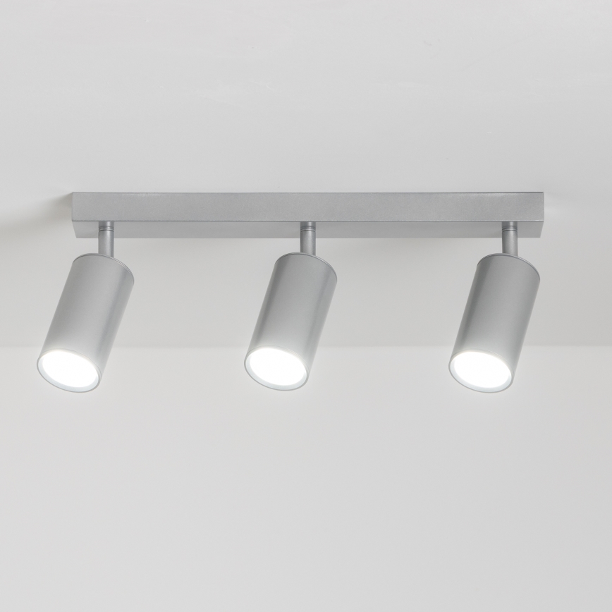 Brilagi - Foco de baño SELE 3xGU10/30W/230V IP44 plata