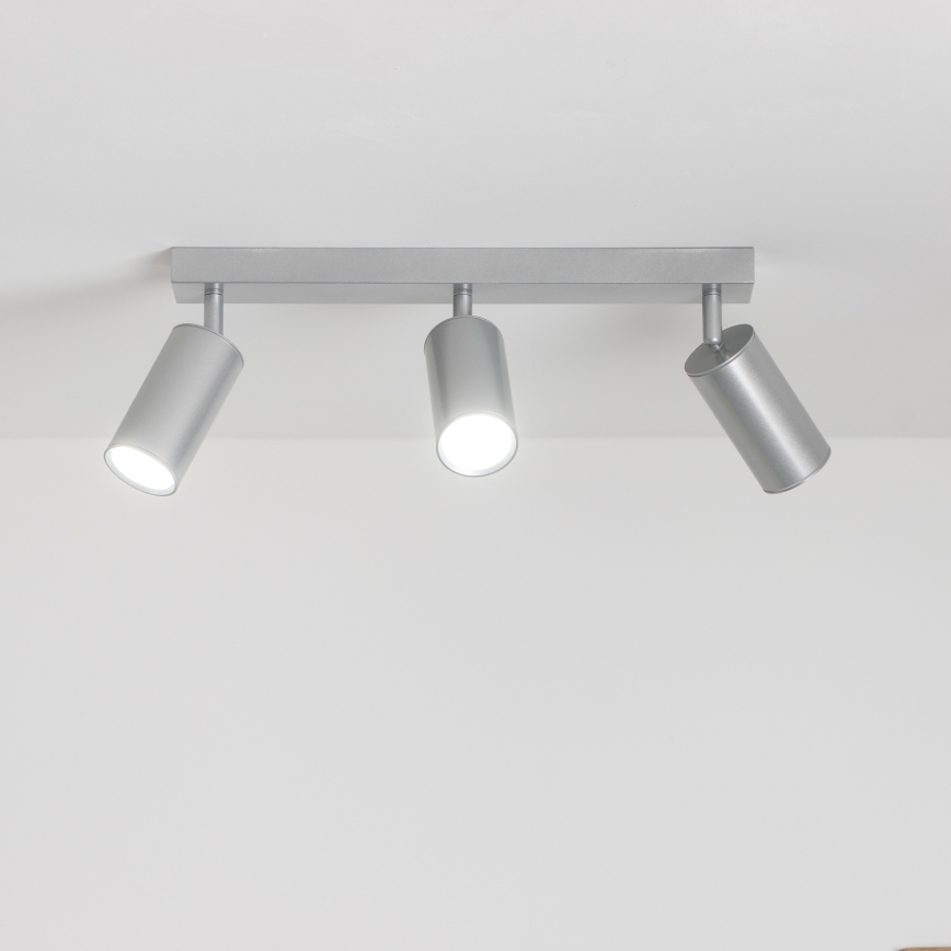 Brilagi - Foco de baño SELE 3xGU10/30W/230V IP44 plata