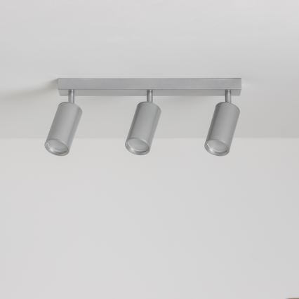 Brilagi - Foco de baño SELE 3xGU10/30W/230V IP44 plata