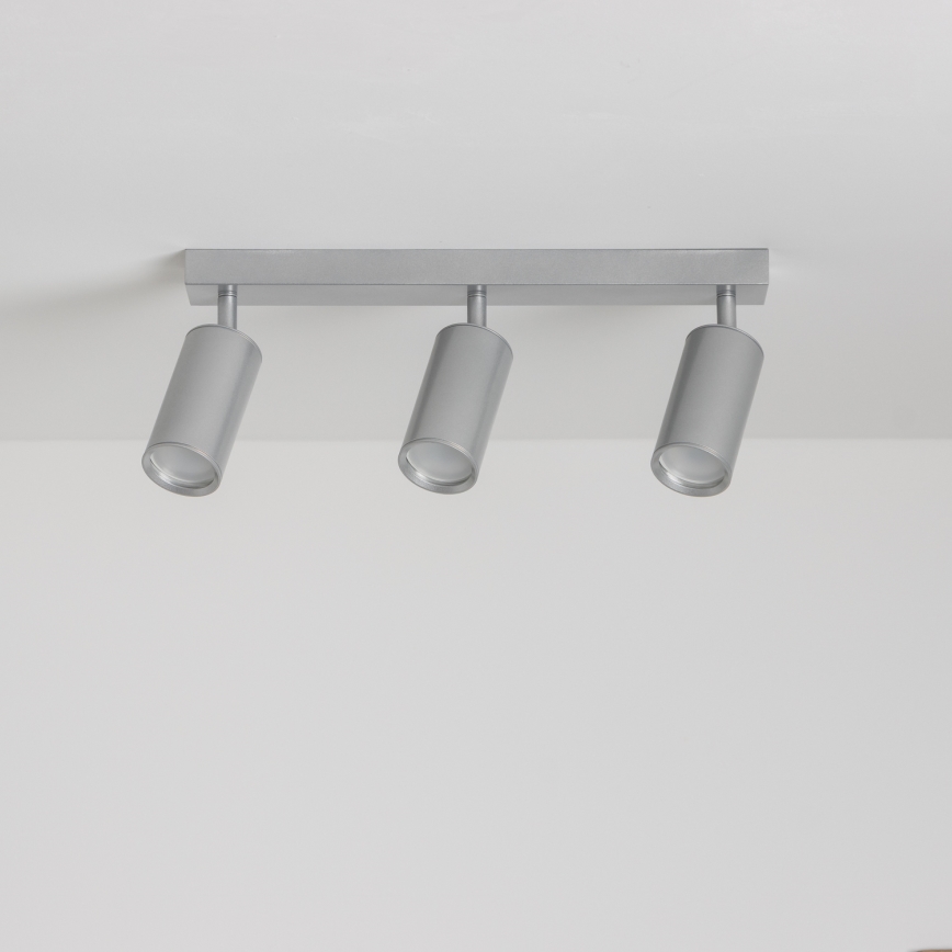 Brilagi - Foco de baño SELE 3xGU10/30W/230V IP44 plata