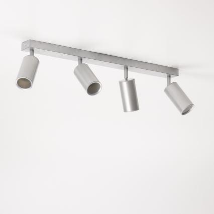 Brilagi - Foco de baño SELE 4xGU10/30W/230V IP44 plata