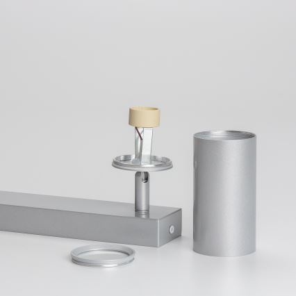 Brilagi - Foco de baño SELE 4xGU10/30W/230V IP44 plata