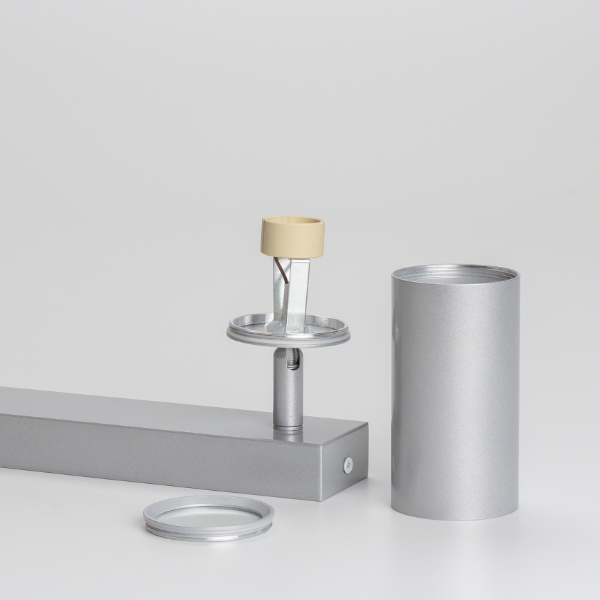 Brilagi - Foco de baño SELE 4xGU10/30W/230V IP44 plata