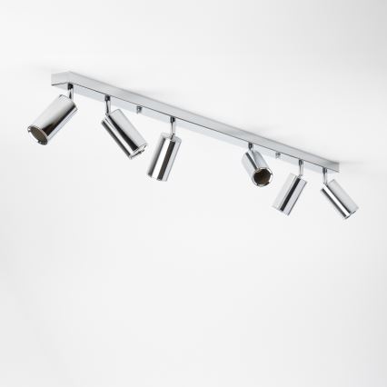 Brilagi - Foco de baño SELE 6xGU10/30W/230V IP44 cromo brillante