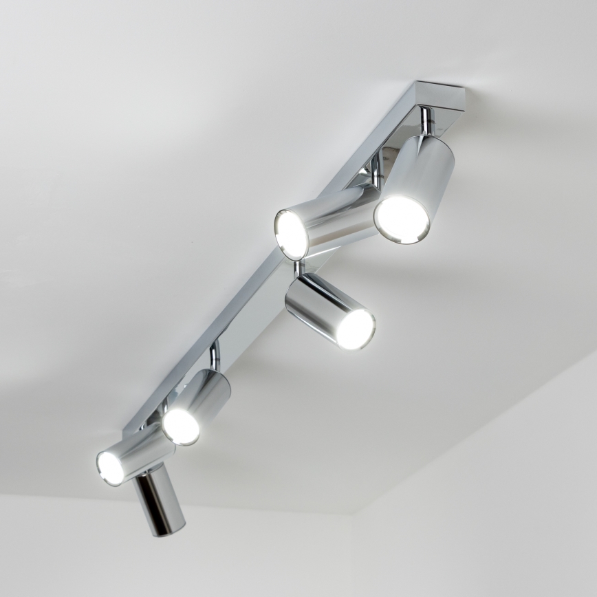 Brilagi - Foco de baño SELE 6xGU10/30W/230V IP44 cromo brillante