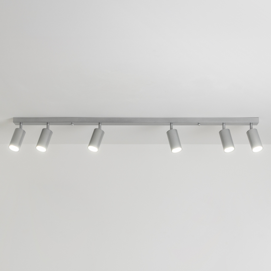 Brilagi - Foco de baño SELE 6xGU10/30W/230V IP44 plata