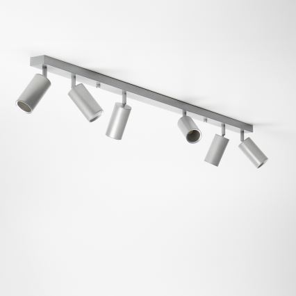 Brilagi - Foco de baño SELE 6xGU10/30W/230V IP44 plata