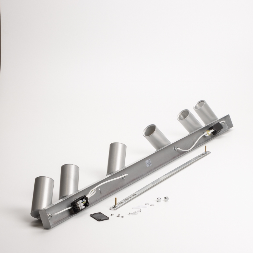 Brilagi - Foco de baño SELE 6xGU10/30W/230V IP44 plata