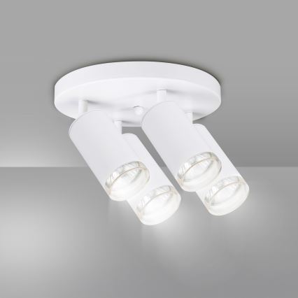 Brilagi - Foco de baño SELE AQUA 4xGU10/30W/230V IP44 blanco