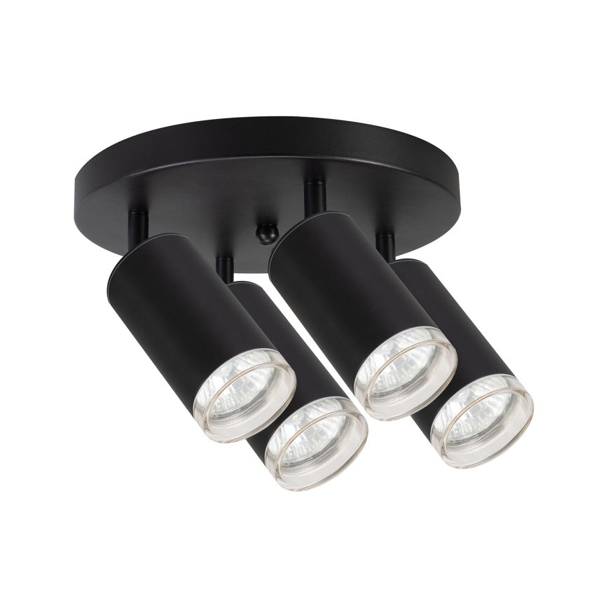 Brilagi - Foco de baño SELE AQUA 4xGU10/30W/230V IP44 negro