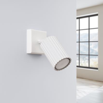 Brilagi - Foco de pared CRESTO 1xGU10/10W/230V blanco