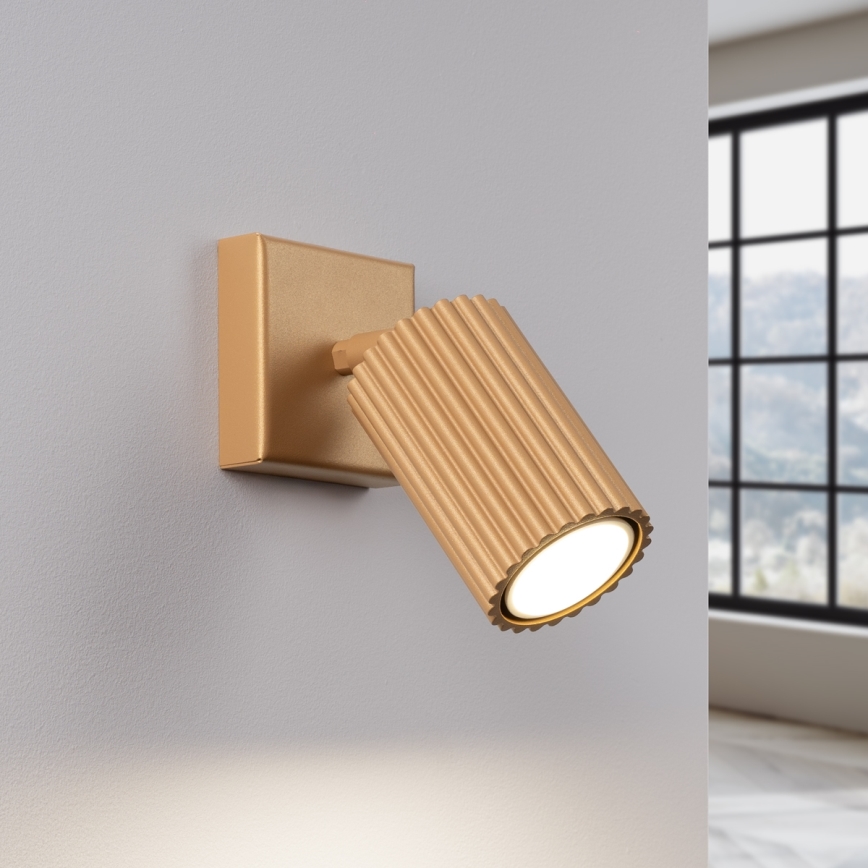 Brilagi - Foco de pared CRESTO 1xGU10/10W/230V dorado