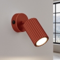 Brilagi - Foco de pared LED CRESTO 1xGU10/10W/230V rojo