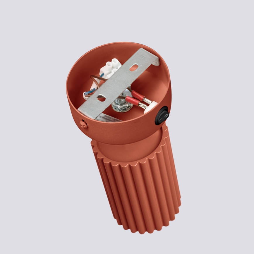 Brilagi - Foco de pared LED CRESTO 1xGU10/10W/230V rojo