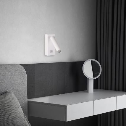 Brilagi - Foco de pared LED MAYA 1xG9/7W/230V blanco