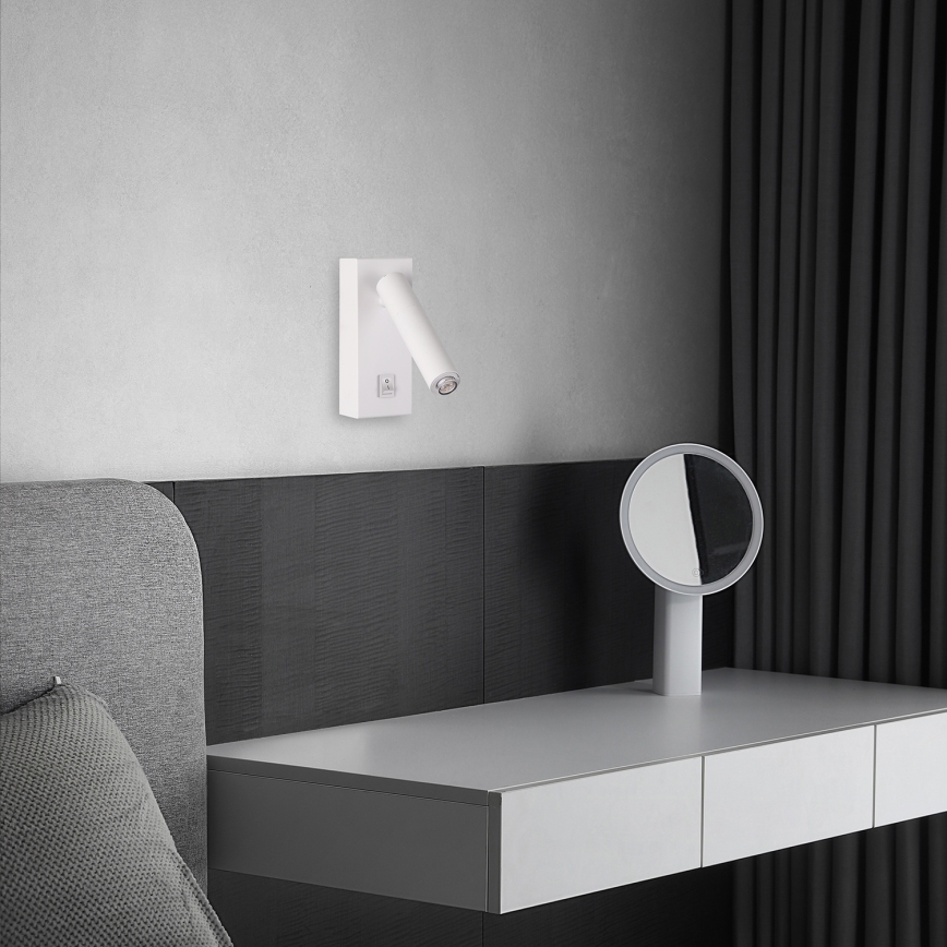 Brilagi - Foco de pared LED MAYA 1xG9/7W/230V blanco