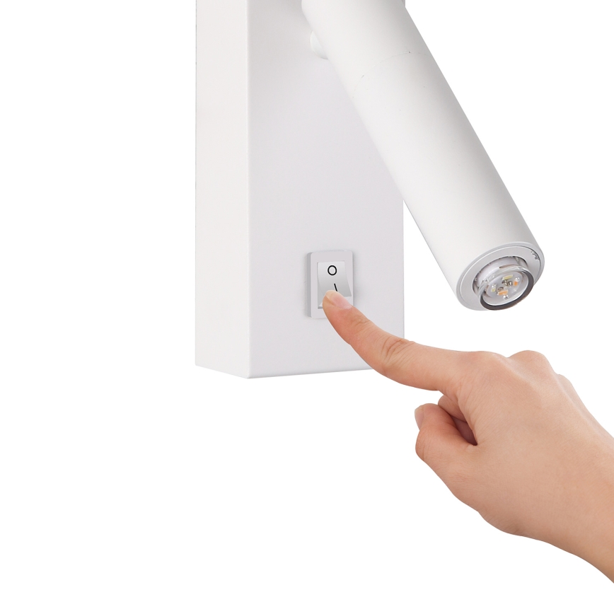 Brilagi - Foco de pared LED MAYA 1xG9/7W/230V blanco
