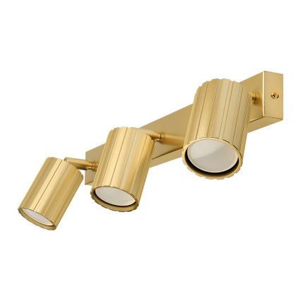 Brilagi - Foco de techo CRISPINA 3xGU10/10W/230V dorado