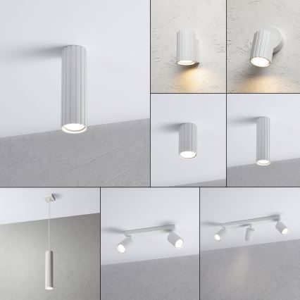 Brilagi - Foco direccional CRISPINA 1xGU10/10W/230V 20 cm blanco