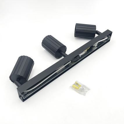 Brilagi - Foco direccional CRISPINA 3xGU10/10W/230V negro