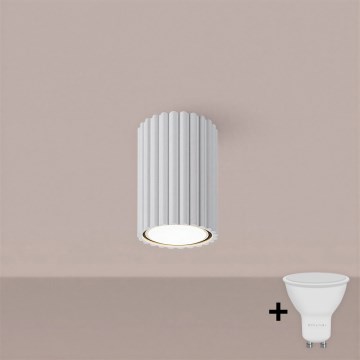 Brilagi - Foco empotrable LED CRESTO 1xGU10/10W/230V 10 cm blanco