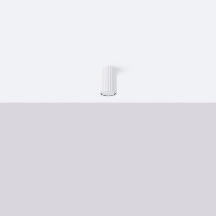 Brilagi - Foco empotrable LED CRESTO 1xGU10/10W/230V 10 cm blanco