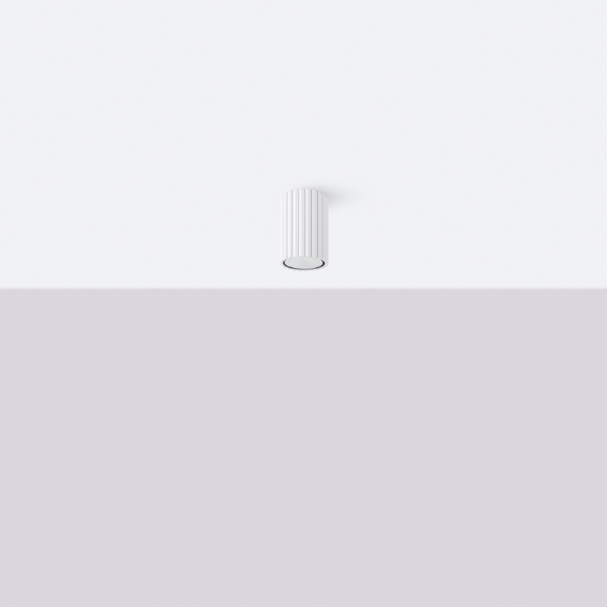 Brilagi - Foco empotrable LED CRESTO 1xGU10/10W/230V 10 cm blanco