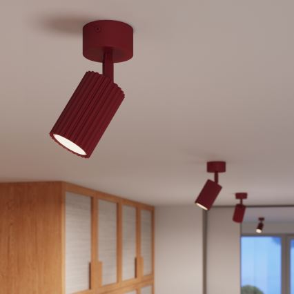 Brilagi - Foco empotrable LED CRESTO 1xGU10/10W/230V burdeos