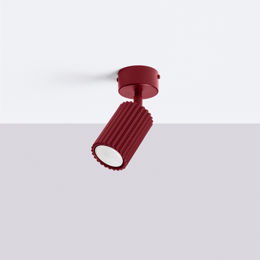 Brilagi - Foco empotrable LED CRESTO 1xGU10/10W/230V burdeos