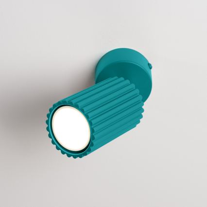 Brilagi - Foco empotrable LED CRESTO 1xGU10/10W/230V turquesa