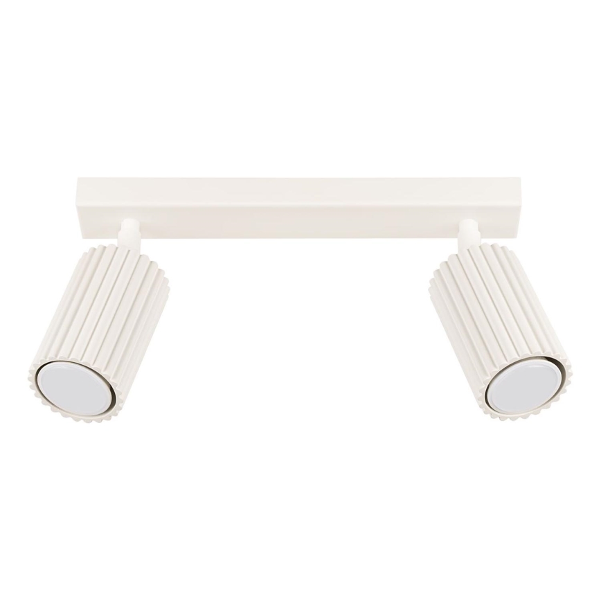 Brilagi - Foco empotrable LED CRESTO 2xGU10/10W/230V crema