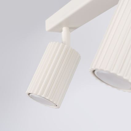 Brilagi - Foco empotrable LED CRESTO 2xGU10/10W/230V crema