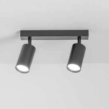 Brilagi - Foco empotrable LED regulable SELE 2xGU10/6,5W/230V 2700-6500K negro