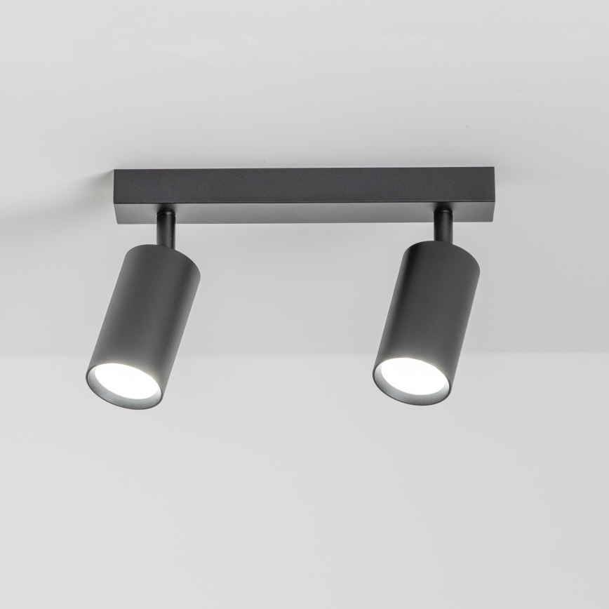 Brilagi - Foco empotrable LED regulable SELE 2xGU10/6,5W/230V 2700-6500K negro