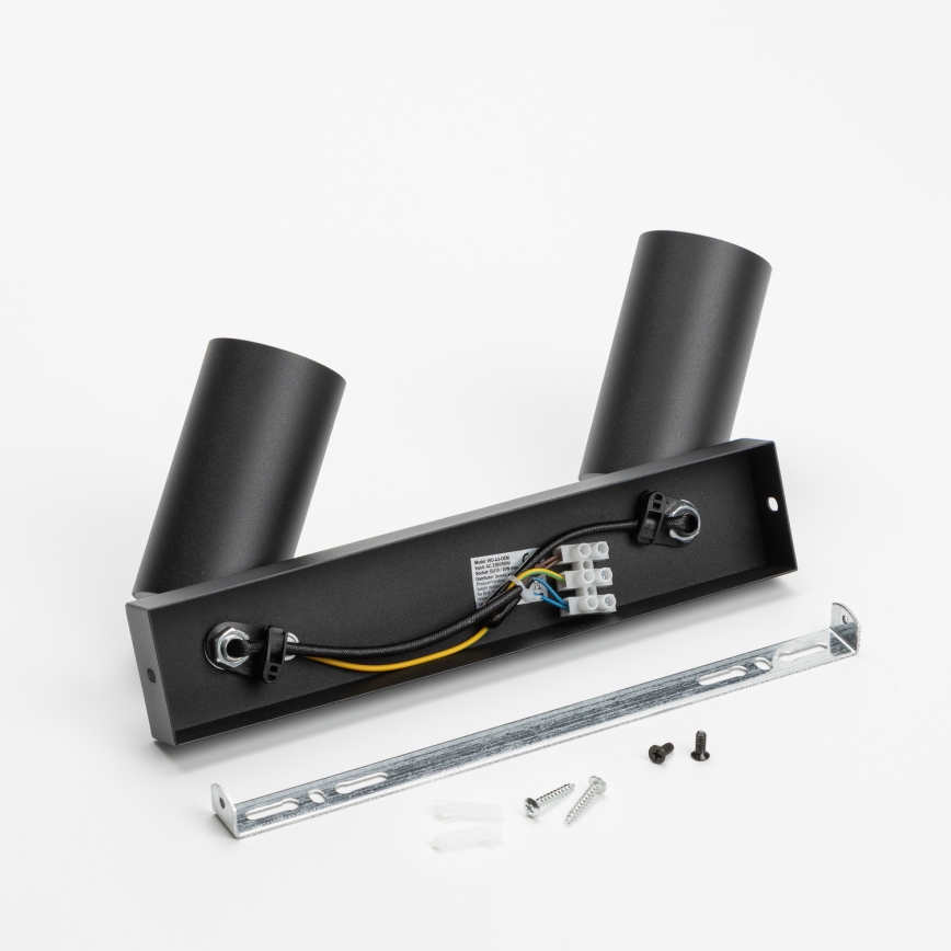 Brilagi - Foco empotrable LED regulable SELE 2xGU10/6,5W/230V 2700-6500K negro